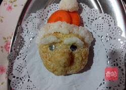 圣诞老人饭团的做法图解7