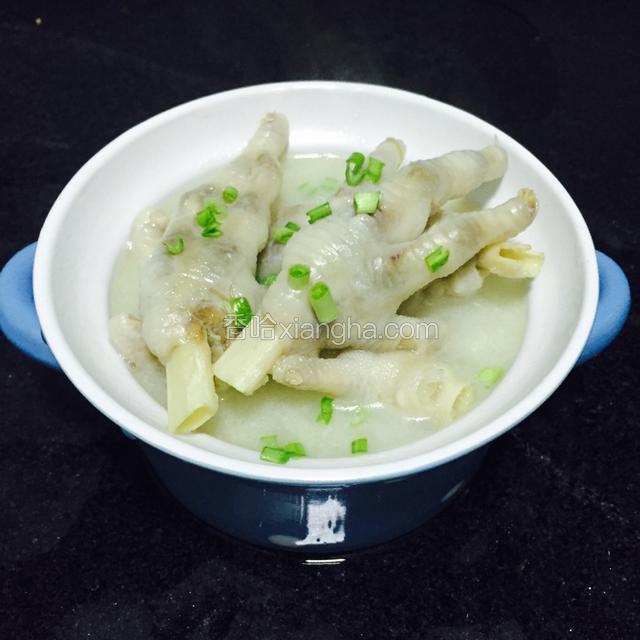 白烧鸡爪