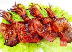 烤鱿鱼的做法图解12