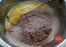 八寸可可戚风蛋糕的做法图解5