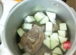 鹅肉冬瓜汤的做法图解3