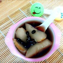 黑豆雪梨冰糖水的做法[图]