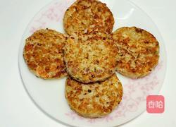 蝦仁藕餅的做法图解7