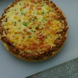 金枪鱼肉松披萨的做法[图]