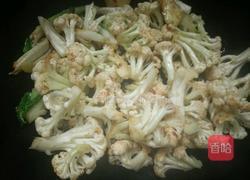 酱烧菜花的做法图解2