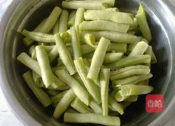 扁豆焖面的做法图解2