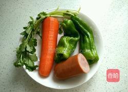 三丁炒饭的做法图解1