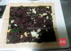 番茄鱼子紫米寿司的做法图解6