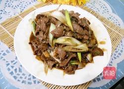 大葱爆羊肉的做法图解7