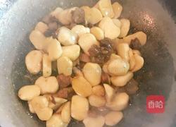 慈菇焖腊肉的做法图解6