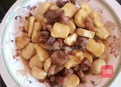 慈菇焖腊肉的做法图解9