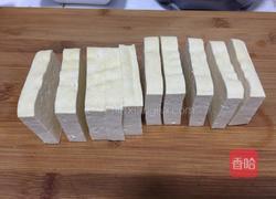 猪肉香菇酿豆腐的做法图解4