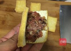 猪肉香菇酿豆腐的做法图解8