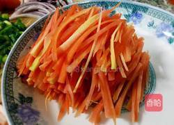 五彩炒面的做法图解3