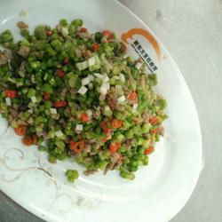 蒜苔碎肉丁的做法[图]