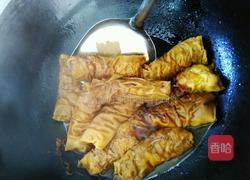 红烧百叶包肉的做法图解9
