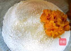 南瓜紫薯双色卷的做法图解6