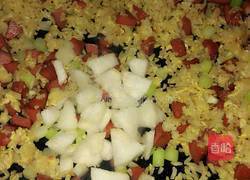 果蔬蛋炒饭的做法图解9