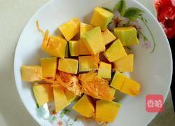 百合南瓜猪杂粥的做法图解3