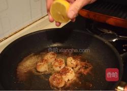 香煎瑶柱配青苹果菠菜苗沙拉的做法图解4