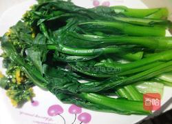 肉沫炒菜心的做法图解6