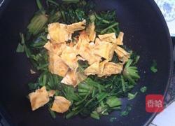 菠菜炒蛋皮的做法图解7