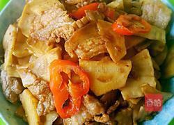 冬笋炒五花肉片的做法图解7