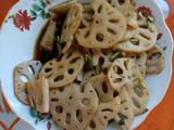 凉调藕片