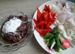 葱爆肝尖的做法图解2