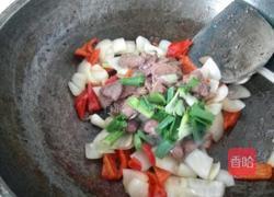葱爆肝尖的做法图解5