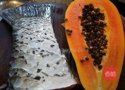 木瓜鱼尾汤的做法图解1