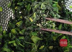 凉拌菠菜的做法图解8