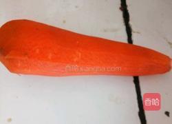 凉调胡萝卜丝的做法图解1