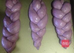 紫薯辫子包的做法图解8