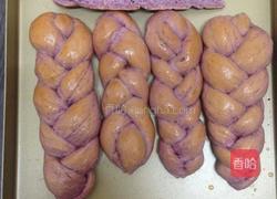 紫薯辫子包的做法图解10