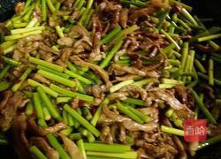 蒜苔肉丝的做法图解7
