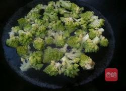 清炒宝塔菜花的做法图解3