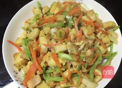 鸡蛋炒馍的做法图解6