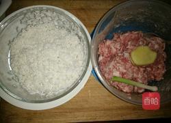 糯米珍珠丸子的做法图解1