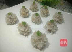 糯米珍珠丸子的做法图解8