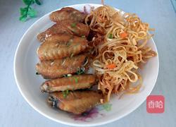 蒜香鸡翅的做法图解7