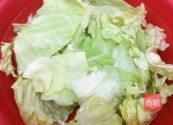 烧鸭丁包菜炒饭的做法图解3