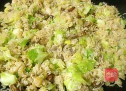 烧鸭丁包菜炒饭的做法图解10