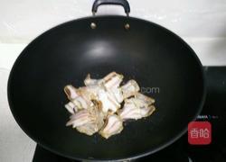腊肉炒红菜苔的做法图解6