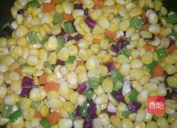 五彩玉米粒的做法图解6
