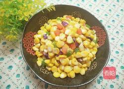 五彩玉米粒的做法图解7