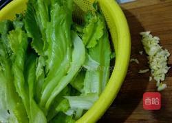 清炒生菜的做法图解1