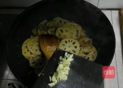 肉炒藕片的做法图解6