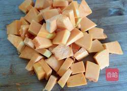 酒酿蒸南瓜的做法图解2