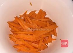 塔菜炒肉丝的做法图解3